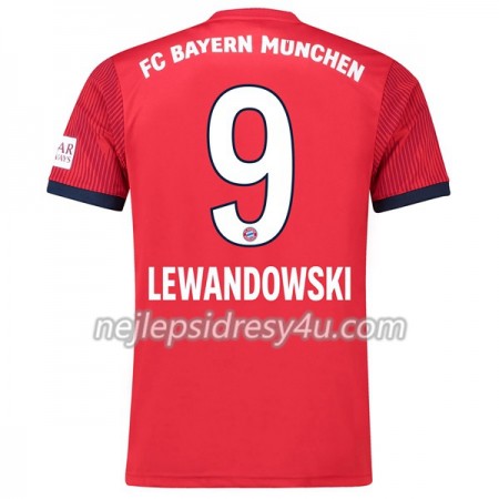 Fotbalový Dres FC Bayern Mnichov Lewandowski 9 Domácí 2018/19